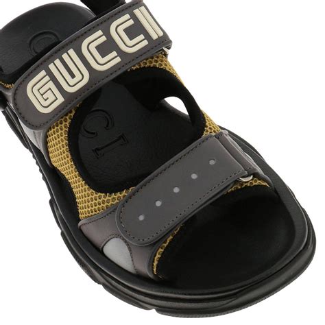 gucci sandals men|gucci men's formal sandals.